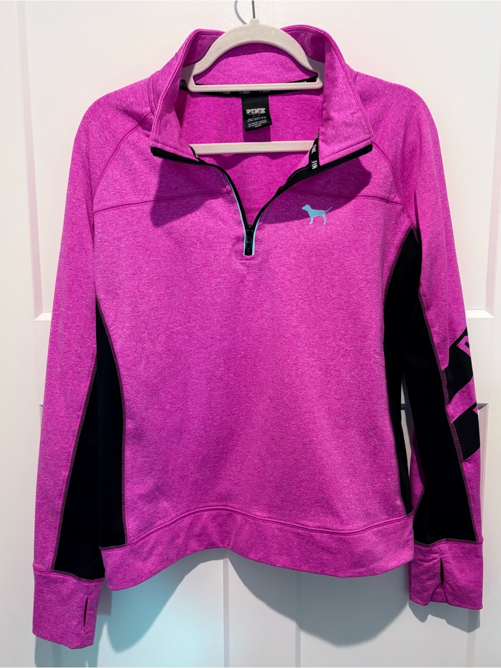 PINK Victoria's Secret Fuchsia Pink Label Jacket/Sweatshirt
